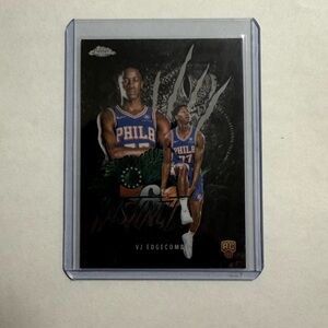 🔥2025-26 Topps Chrome NBA Instinct VJ Edgecombe RC Philadelphia 76ers #INS-13